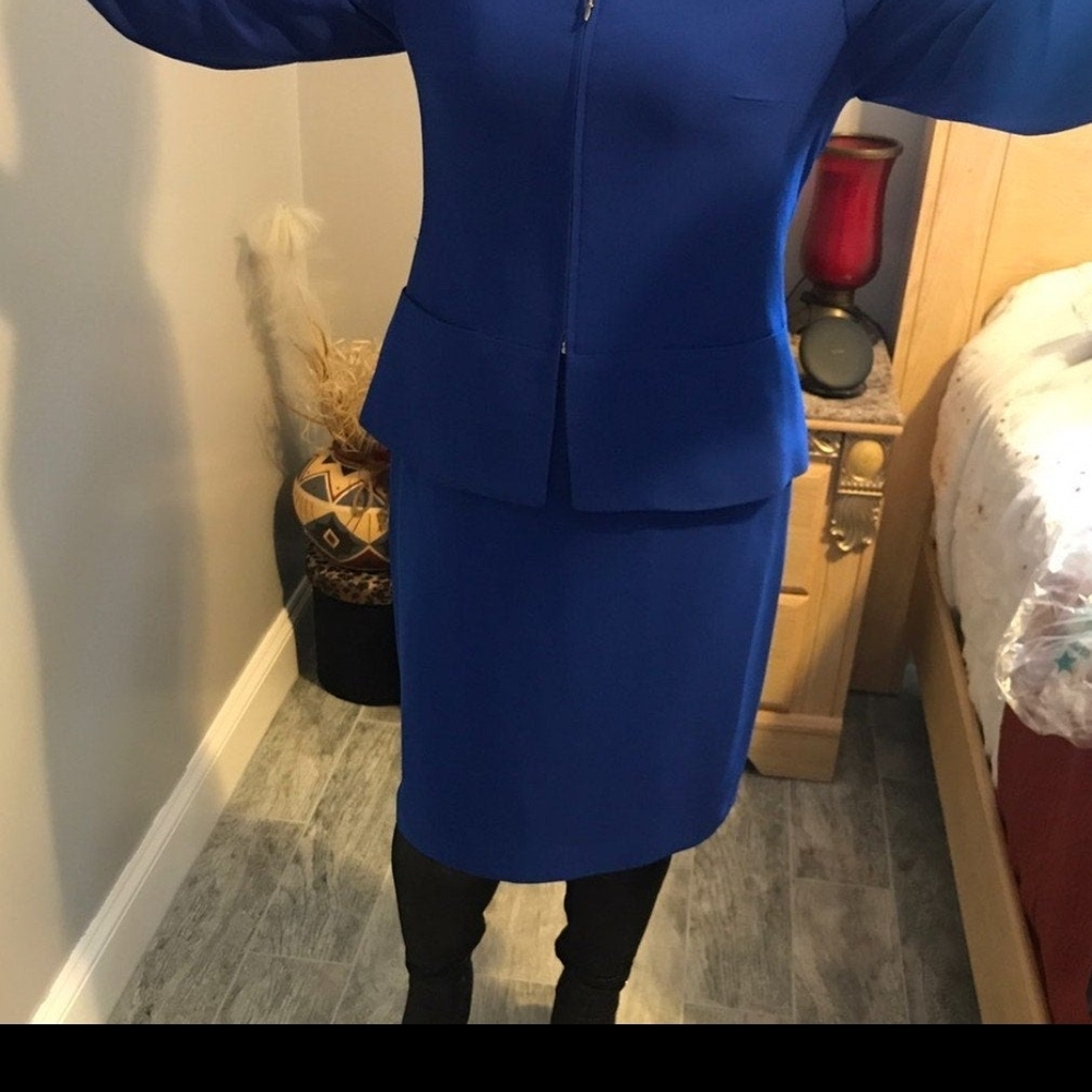 Casual Corner Royal Blue Garment